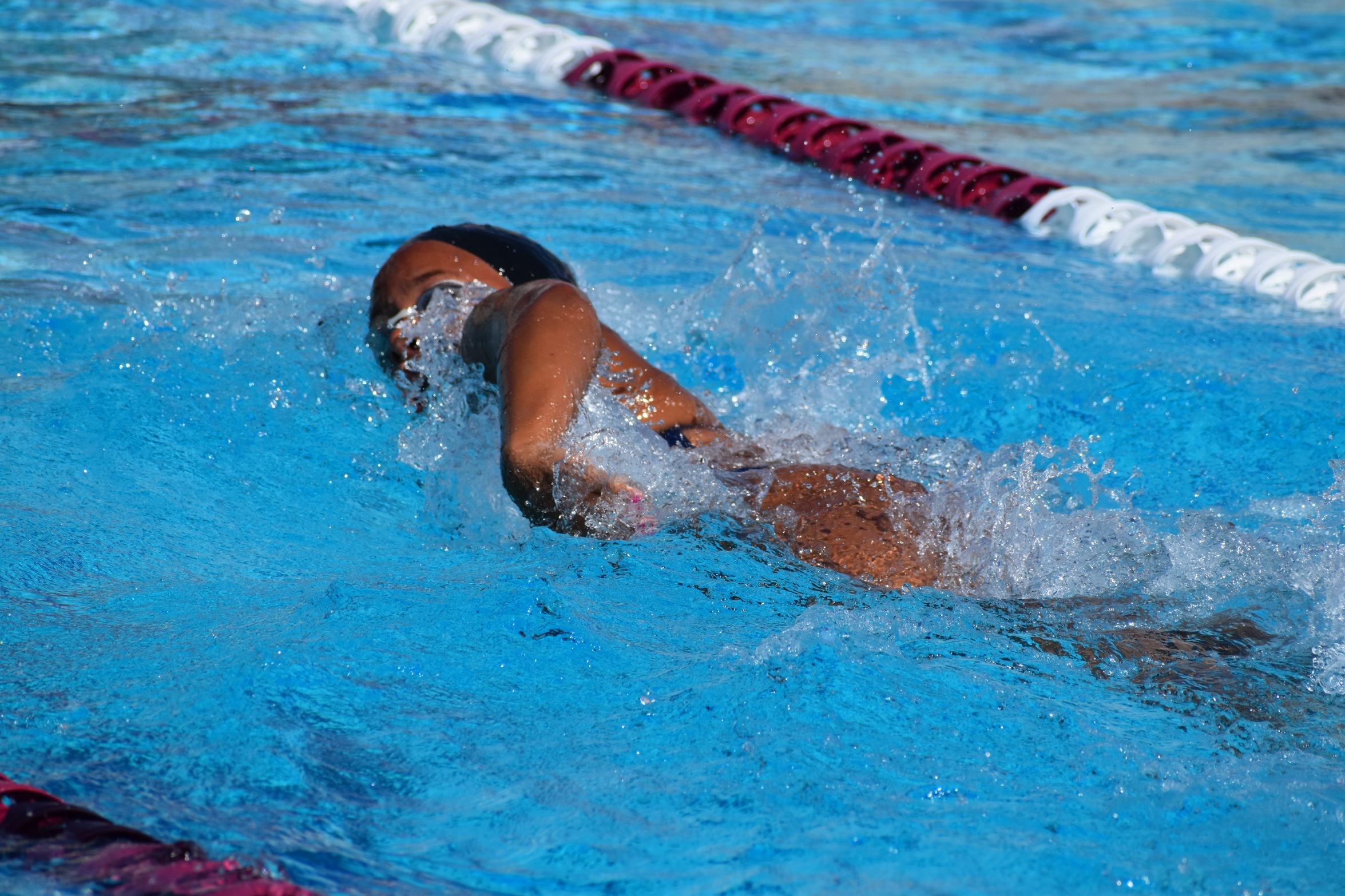 SWC competed in second pacific coast athletic conference swim meet at palomar college
