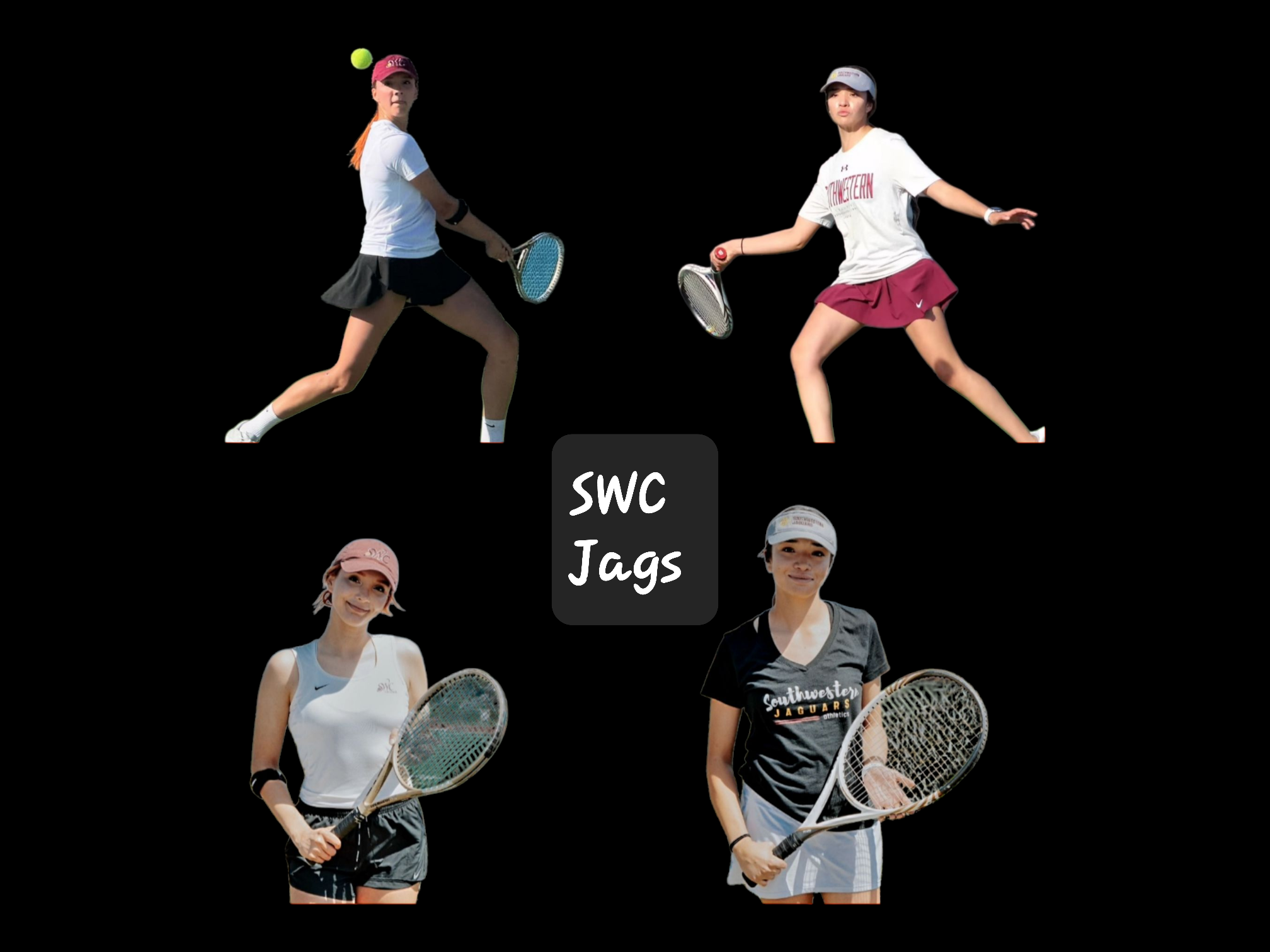 CONGRATULATIONS To Freshman LadyJag Tennis Players Paulina Hernandez and Cassandra Chaidez